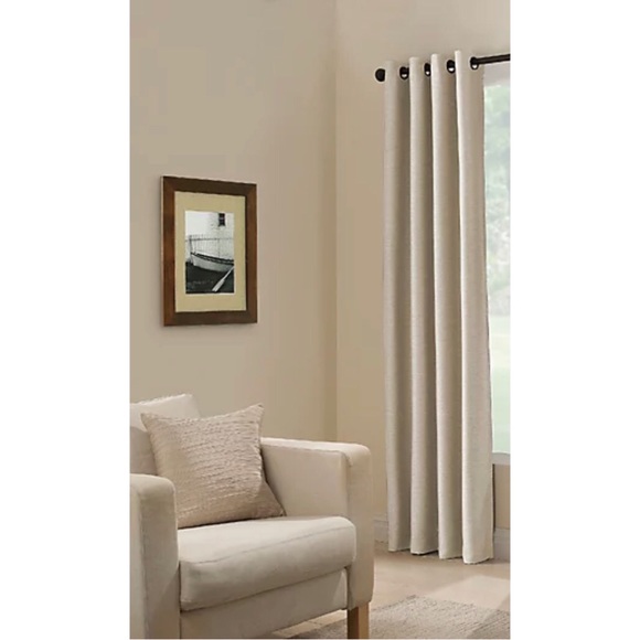 Kensington Home Fashions Other - Paradise Grommet Panel w/Light Blocking Liner- ‘Ivory’ (1 panel only)